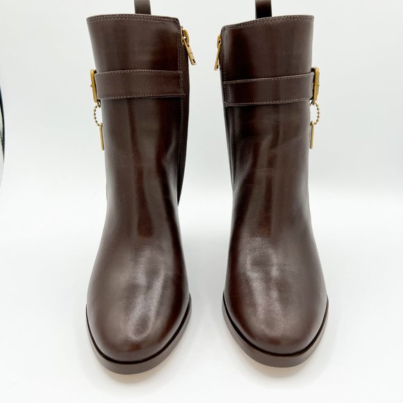 COACH Olivia Signature Jacquard Ankle Booties - Picture 4 of 13